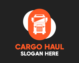 Cargo Truck Front Emblem logo design