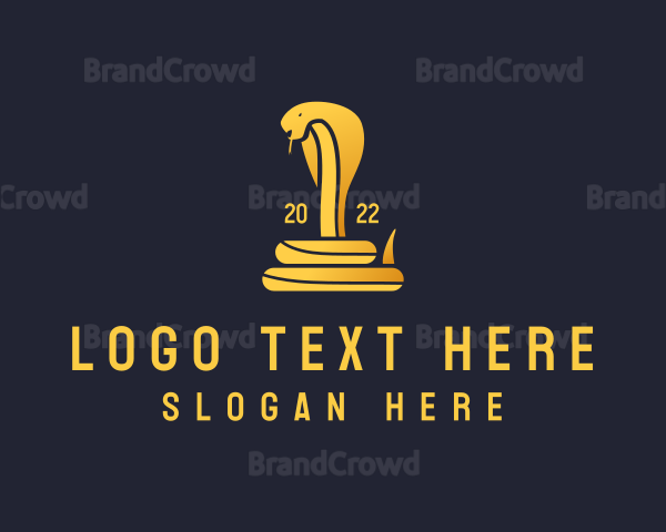 Gold Wild Cobra Logo