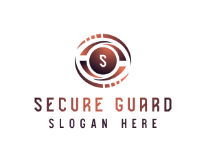 Cybersecurity IT Software logo design