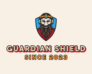 Shield - Medieval King Shield logo design