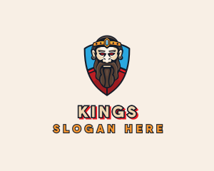 Medieval King Royalty logo design