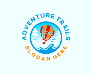 Balloon Travel Tour logo design