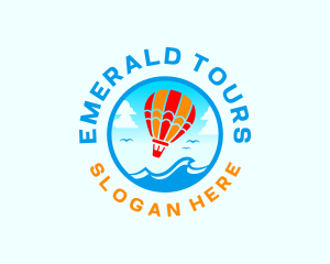 Balloon Travel Tour logo design