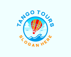 Balloon Travel Tour logo design