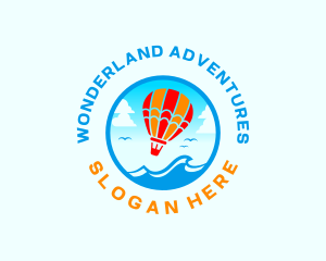 Balloon Travel Tour logo design