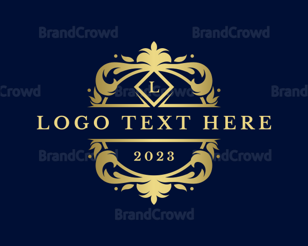 Elegant Ornate Crest Logo