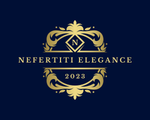 Elegant Ornate Crest logo design