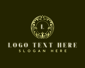 Luxury Ornamental Boutique logo design