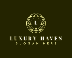 Luxury Ornamental Boutique logo design