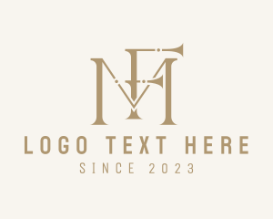 Monogram - Elegant Ornate Boutique logo design