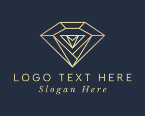 Jewelry - Golden Diamond Jewelry logo design