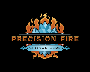 Fire Ice Thermal logo design