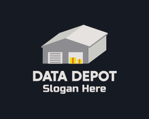 Repository - Storage House Facility logo design