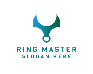 Ring - Bull Horn Ring logo design