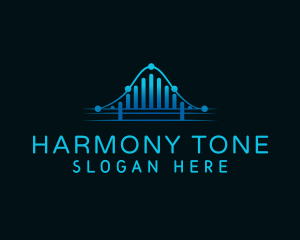 Tone - Music Equalizer Bridge logo design