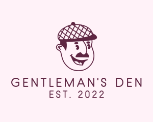 Male - Male Painter Character logo design