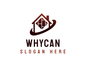 Brick - House Floor Tile logo design