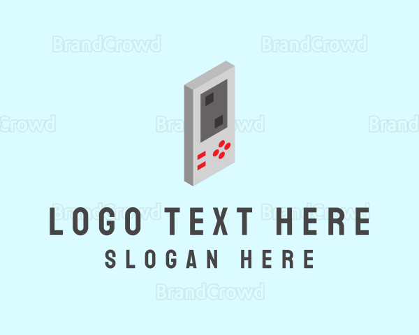 Retro Gaming Console Logo