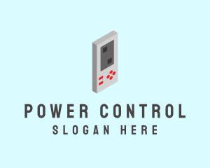 Control - Retro Gaming Console logo design
