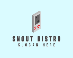 Retro Gaming Console Logo