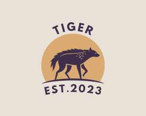 Wild Hyena Safari Logo
