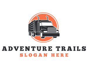 Trailer Truck Mover logo design