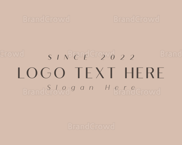 Elegant Classy Business Logo