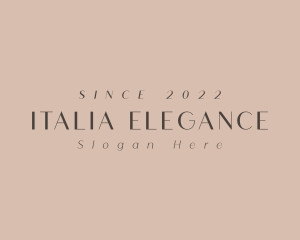 Elegant Classy Business logo design