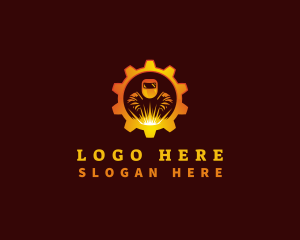 Industrial Welding Fabrication Logo