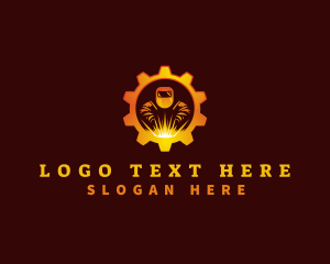 Forging - Industrial Welding Fabrication logo design