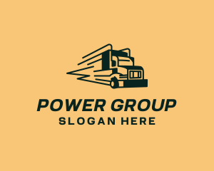 Cargo Van - Fast Truck Logistics logo design