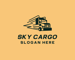 Fast Truck Logistics logo design