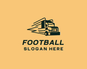 Trucking - Fast Truck Logistics logo design