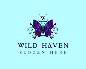 Colorado Wild Butterfly logo design