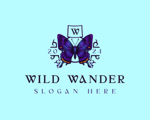 Colorado Wild Butterfly logo design