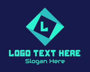 Technology - Green Technology Letter logo design
