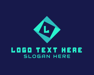 Simple - Digital Cube Tech logo design