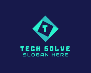 Digital Cube Tech logo design