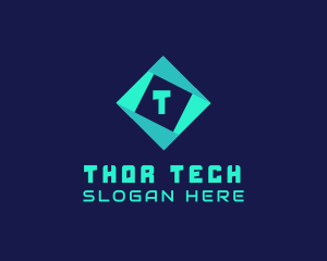 Digital Cube Tech logo design