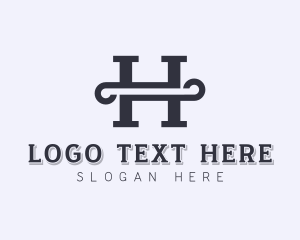 Brand - Classic Company Letter H logo design