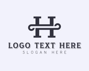 Business - Classic Company Letter H logo design