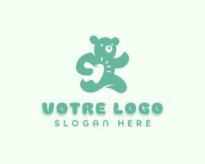 Dentist - Dentist Bear Tooth logo design