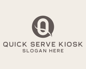 Generic Swoosh Brand Letter Q logo design