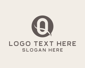 Architecture - Generic Swoosh Brand Letter Q logo design