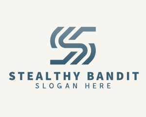 Generic Stripe Letter S logo design