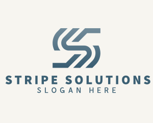 Generic Stripe Letter S logo design