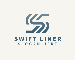 Generic Stripe Letter S logo design