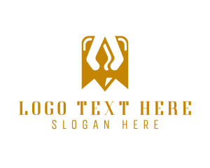 Financial - Crown Jewelry Letter W logo design