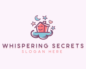 Cloud Home Daycare logo design