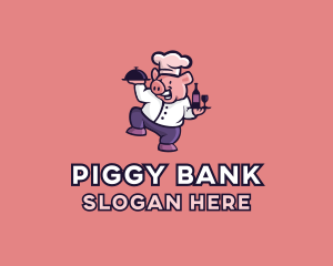 Pig Chef Restaurant  logo design